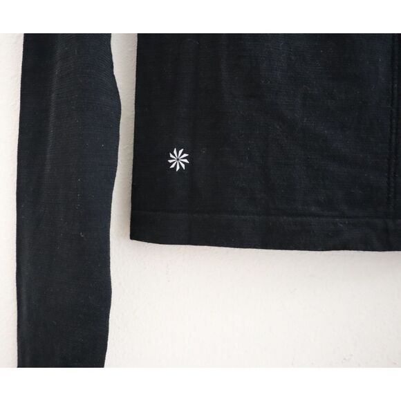 Athleta 853964-04 Women's Sz XS Black Ascent Seamless Turtleneck L/S Top - Picture 3 of 10